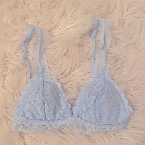 PINK BABY BLUE BRALETTE
